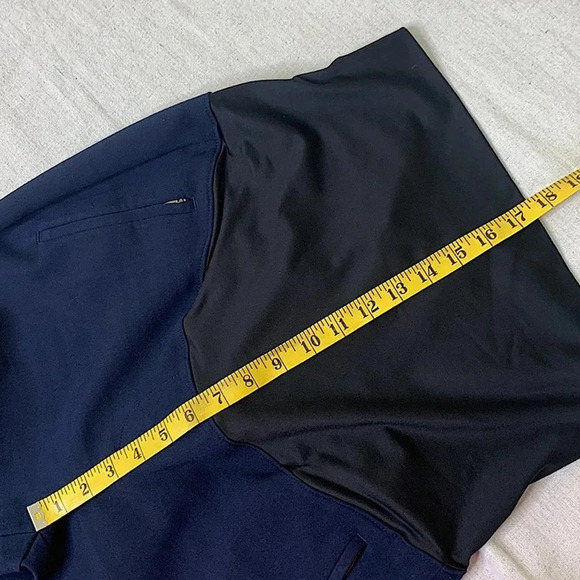Ann Taylor Loft Maternity Casual Trouser Dress Pants Size 10M Navy Straight Leg - Picture 12 of 16